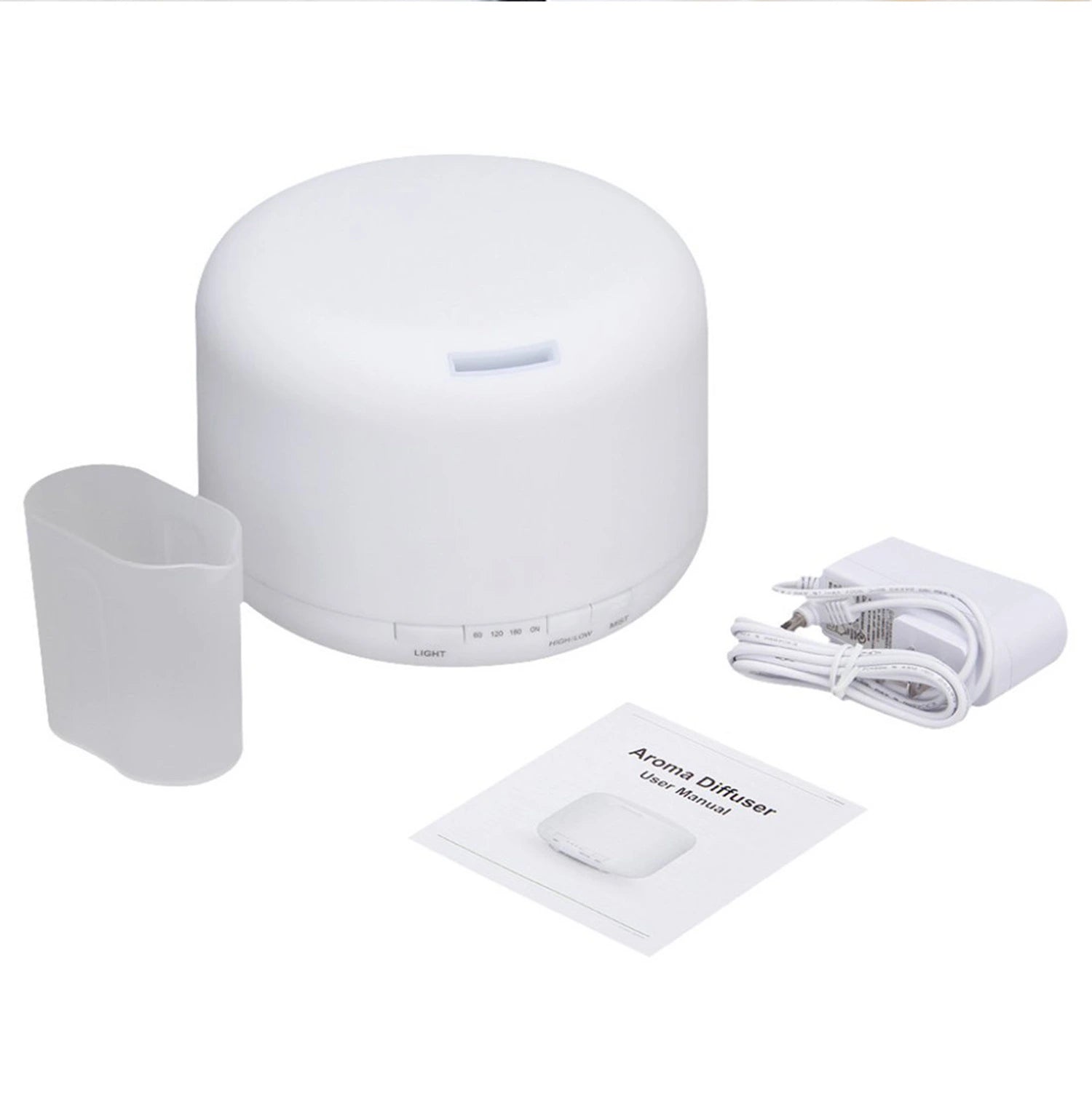 Kit Difusor de Ar Porto Alegre Branco + 3 Óleos Essenciais